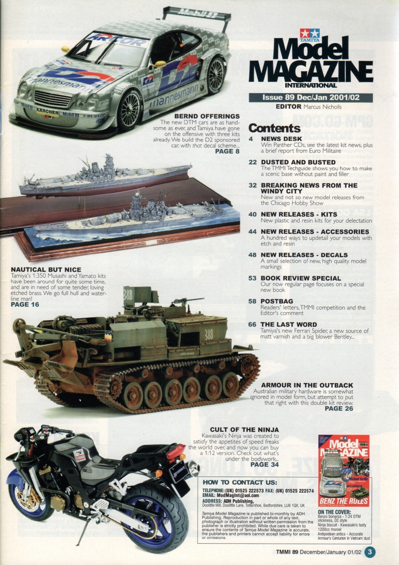 Tamiya Model Magazine 089 (2001-12)